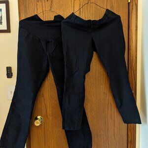 Black Maternity Pants 4 Petite